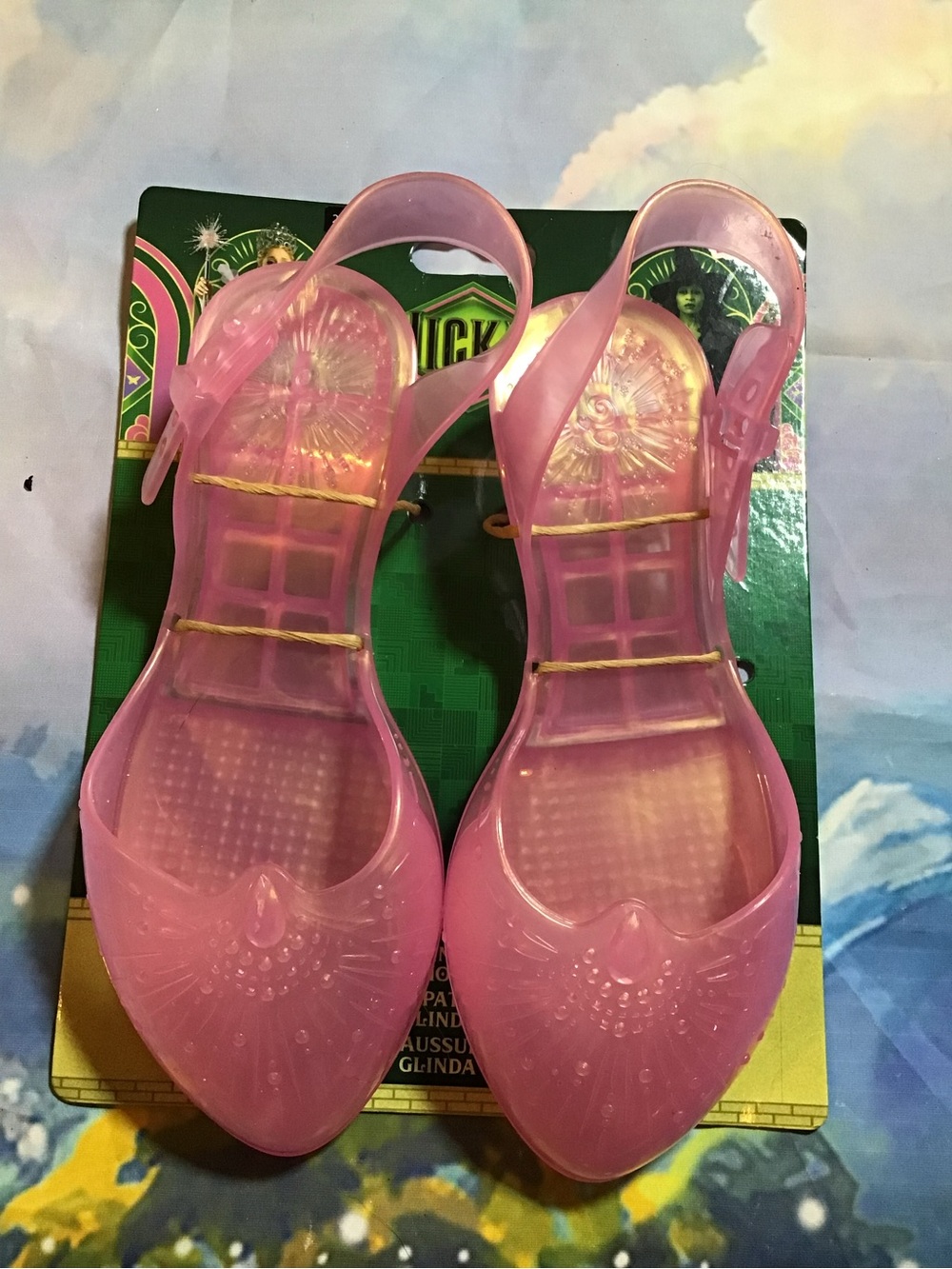 Wicked Glinda child girls pink shoes ages 4+-New